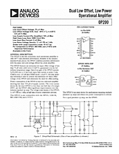 DataSheet OP200 pdf